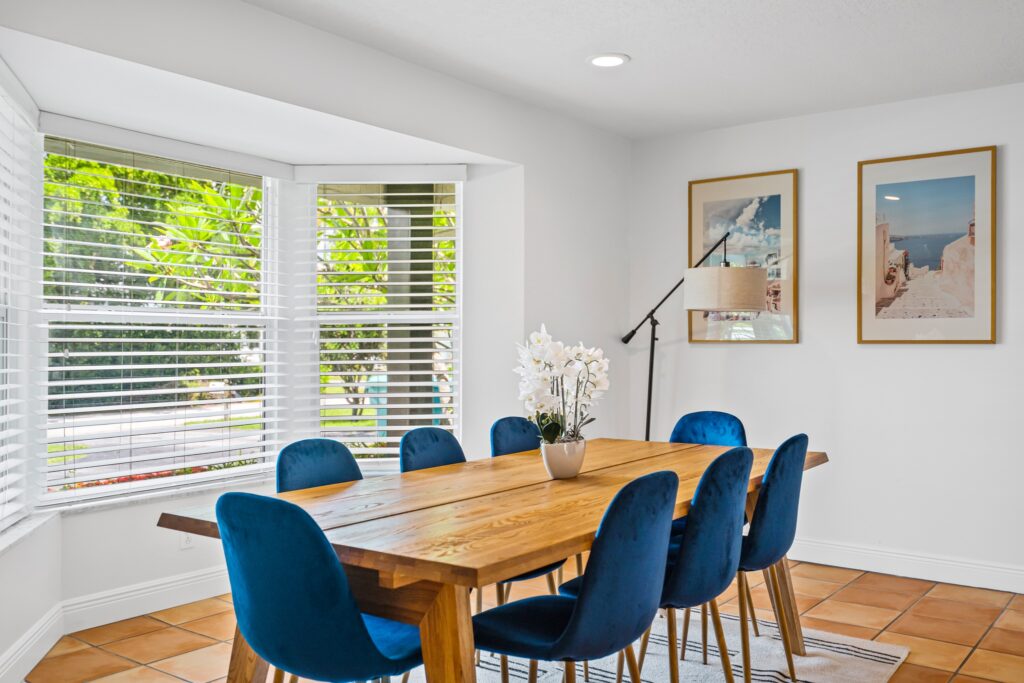 Dining Room area in Villa Vacation