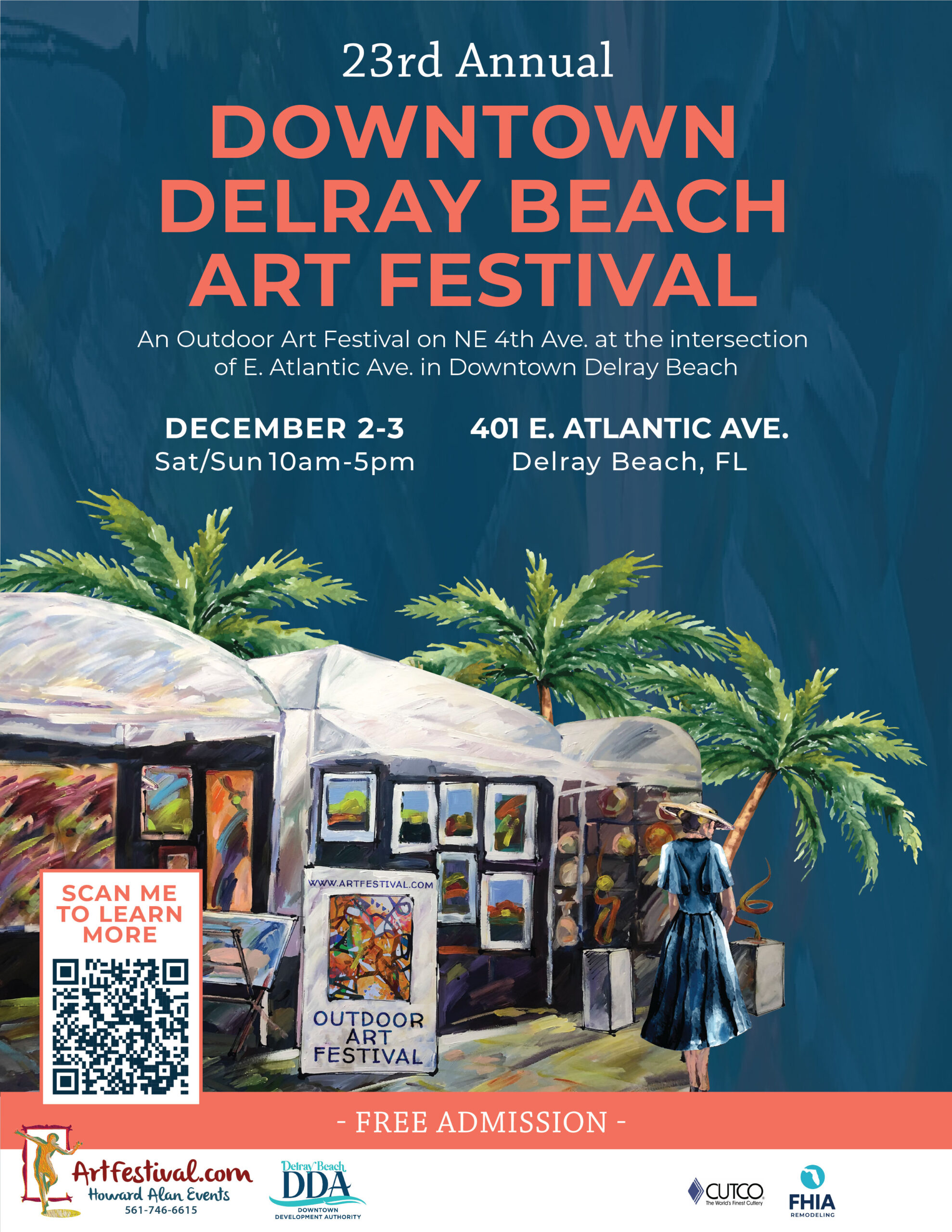 23rd Annual Downtown Delray Beach Art Festival on 4th Exhale Vacation